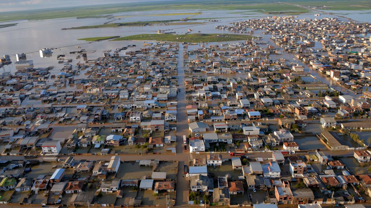 En Iran, des inondations d'une rare ampleur font au moins 19 morts