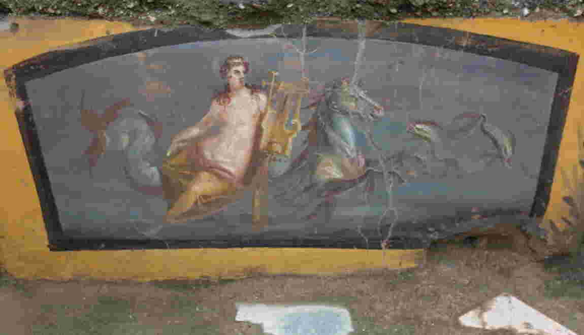 Un restaurant "fast-food" vieux de 2000 ans révélé dans les ruines de Pompéi