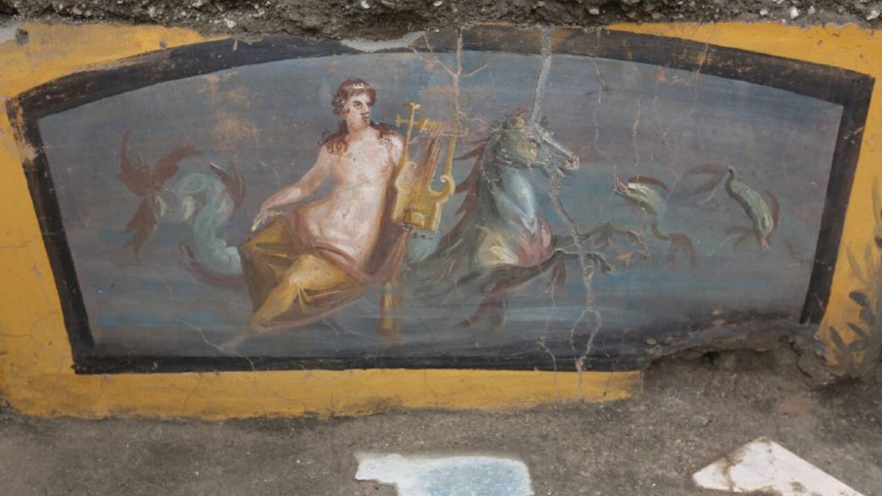 Un restaurant "fast-food" vieux de 2000 ans révélé dans les ruines de Pompéi