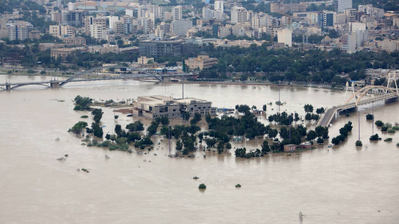 Inondations : nouvel ordre d'évacuation dans le sud-ouest de l'Iran