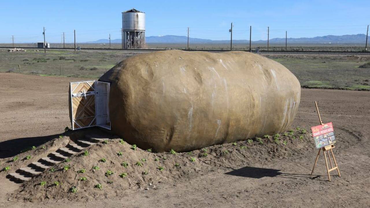 Dans l'Idaho, Airbnb propose maintenant de dormir dans... une patate géante