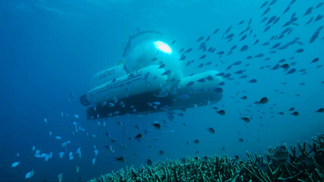 Australie : Uber lance des escapades en sous-marin pour découvrir la Grande barrière de corail