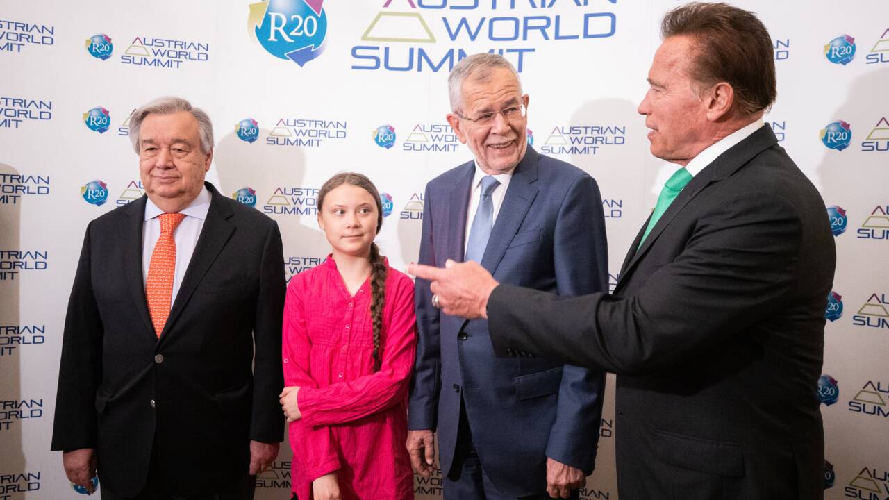 Greta Thunberg et Arnold Schwarzenegger s'allient pour le climat