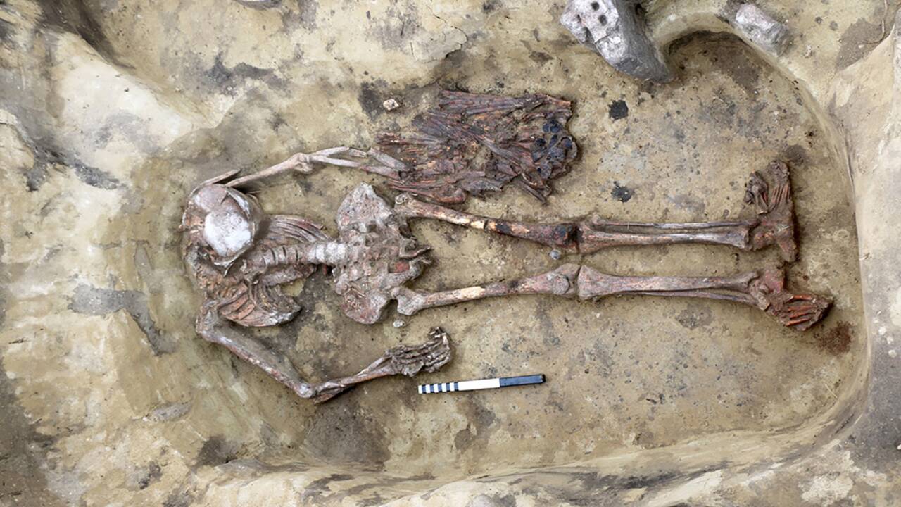 En Sibérie, des archéologues ont mis au jour le squelette d'un étrange "homme-oiseau"
