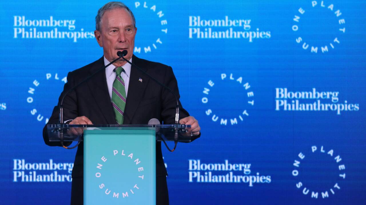 Climat: le milliardaire new-yorkais Bloomberg investit 500 millions de dollars
