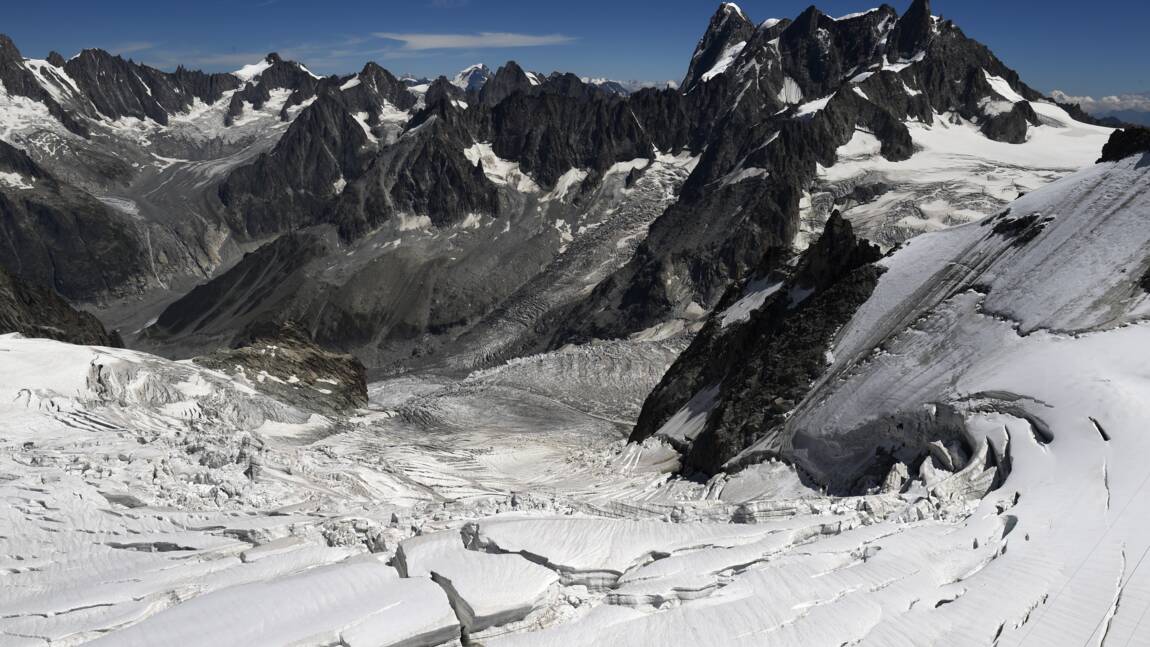 Atterrir sur le Mont-Blanc: au pire, une contravention de 38 euros
