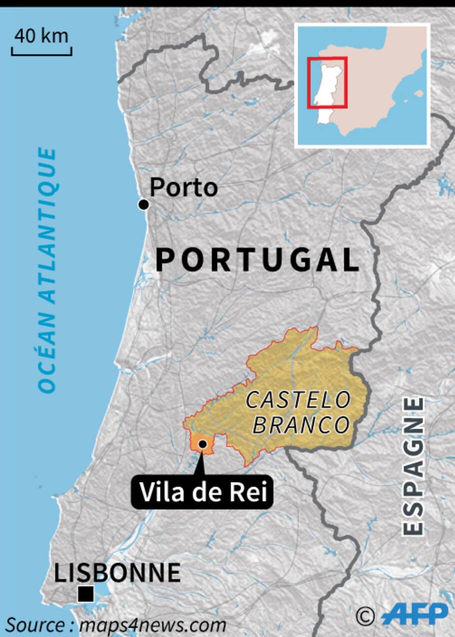 Portugal: attisés par le vent les incendies ont repris
