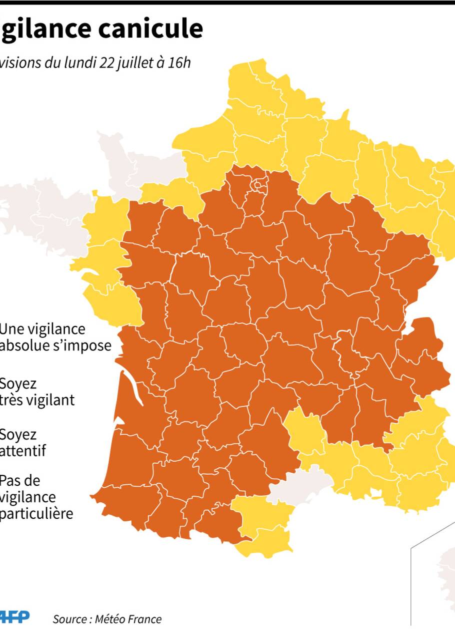 La Canicule Fait Son Retour En France Geo Fr