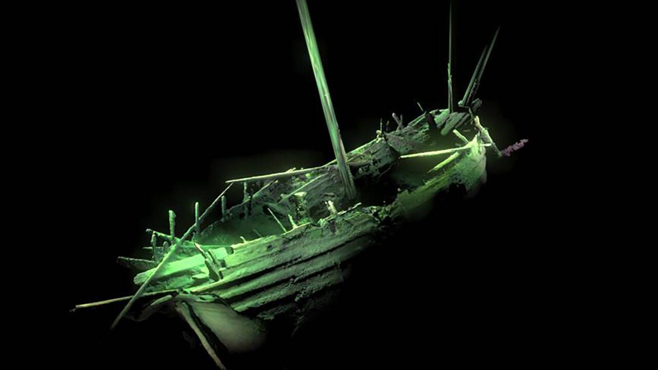 Une épave vieille de 500 ans découverte très bien préservée dans les profondeurs de la Baltique