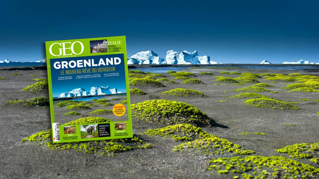 Le Groenland dans le nouveau magazine GEO
