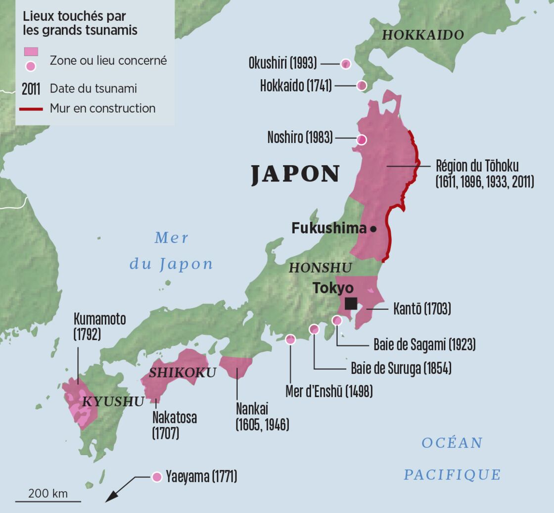 Les Tsunamis Les Plus Meurtriers De L Histoire Du Japon Geo Fr