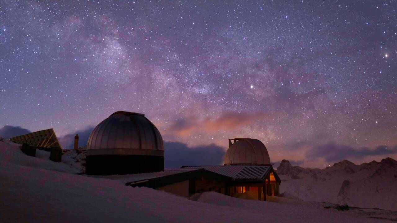Sous "l'un des plus beaux ciels au monde", on a passé la nuit à l'Observatoire de Saint-Véran