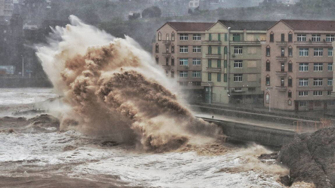 Le typhon Lekima frappe l'est de la Chine: 18 morts et 14 disparus