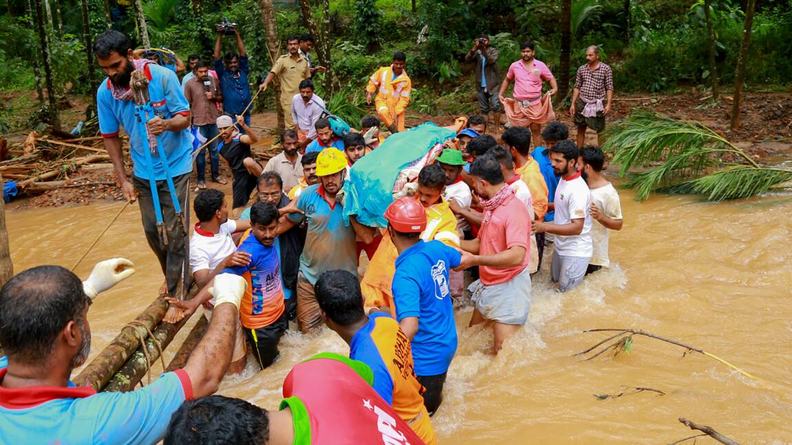 Mousson en Inde: au moins 144 morts, des centaines de milliers d'évacuations