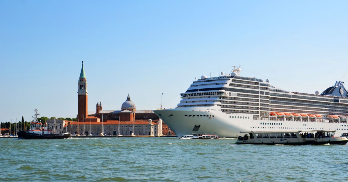 Les Bateaux De Croisière Bientôt Chassés De Venise Geofr - 