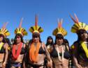 Brésil : manifestation de femmes indigènes contre Bolsonaro