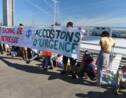 Des militants d'Extinction Rebellion bloquent le passage d'un paquebot à Bordeaux