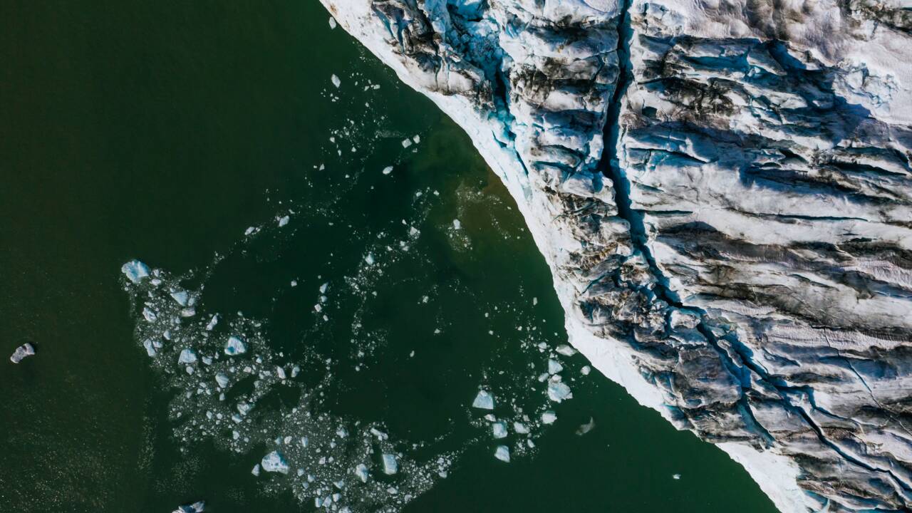 La Nasa sonde les mers du Groenland menacé par la fonte des glaces
