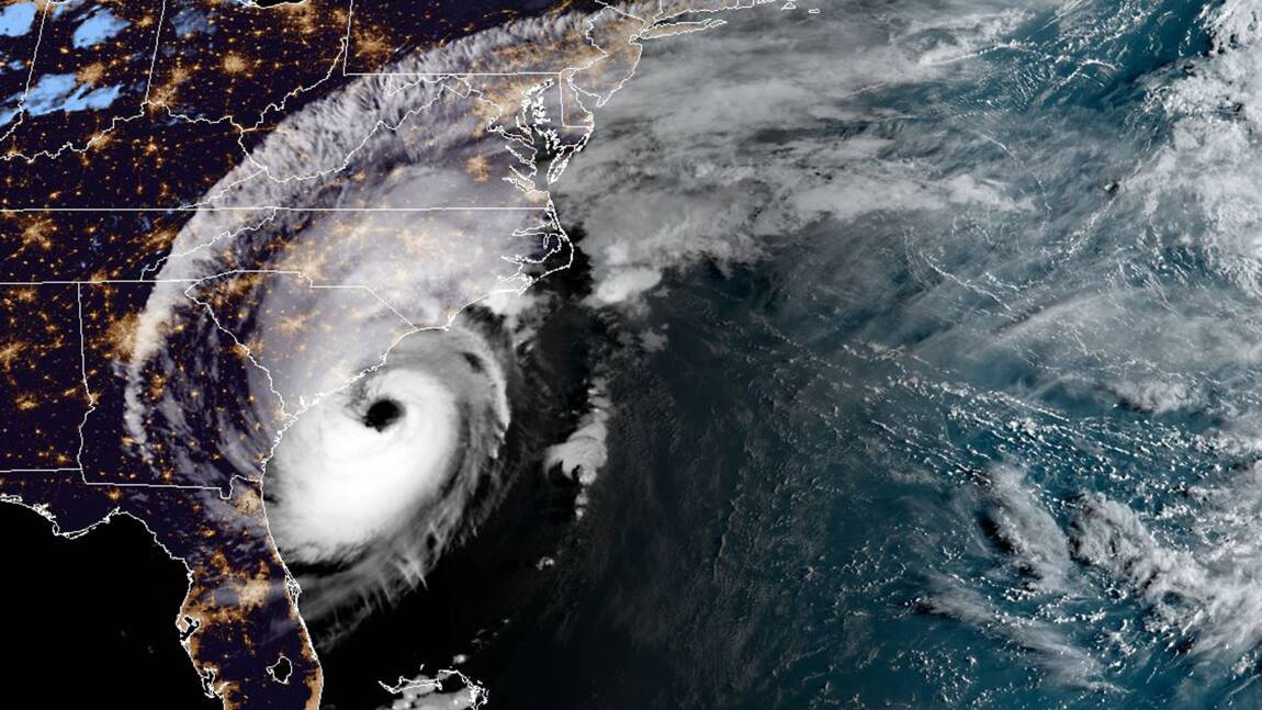 La côte sud-est américaine touchée à son tour par l'ouragan Dorian