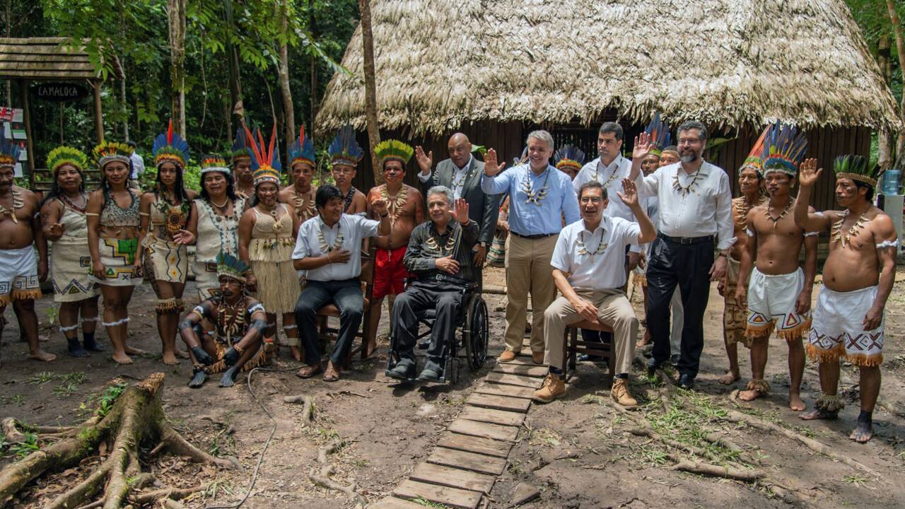 Sept pays s'engagent à protéger l'Amazonie, en dépit des "piques" du Brésil