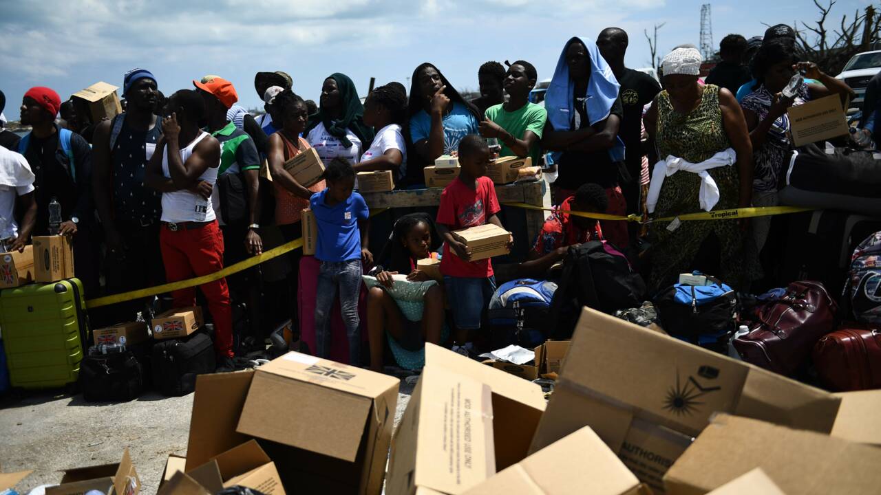 Aux Bahamas, le défi des personnes déplacées par l'ouragan