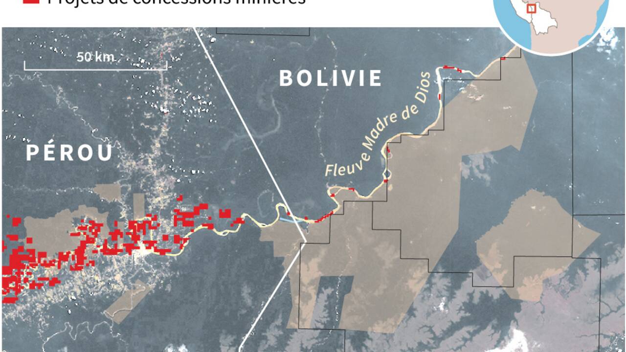 En Amazonie, mines et exploitation pétrolière cernent les communautés indigènes