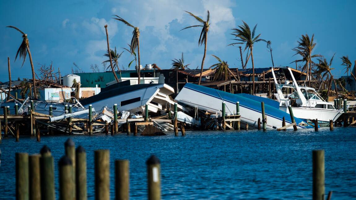 Après l'ouragan Dorian, la tempête Humberto souffle sur les Bahamas