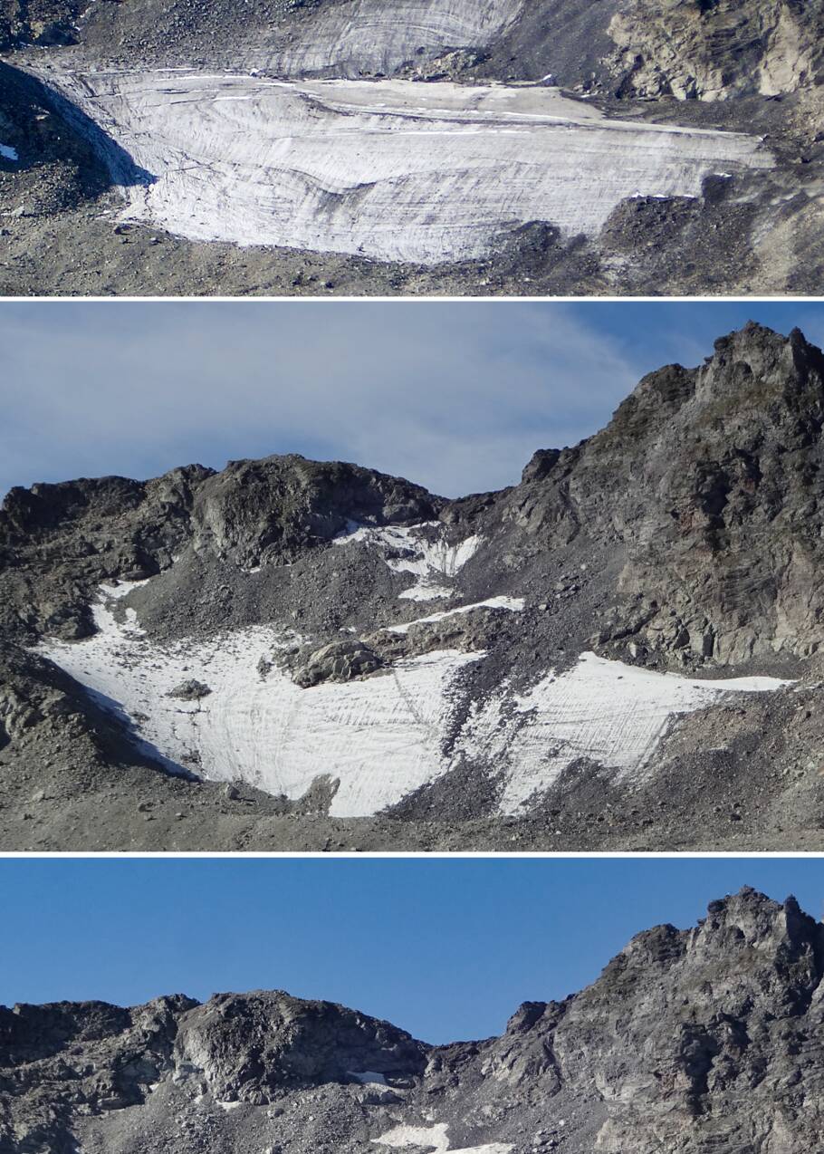 En Suisse, funérailles en montagne pour un glacier disparu