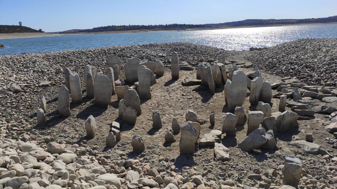 Le "Stonehenge espagnol" disparu depuis 50 ans refait surface à cause de la sécheresse