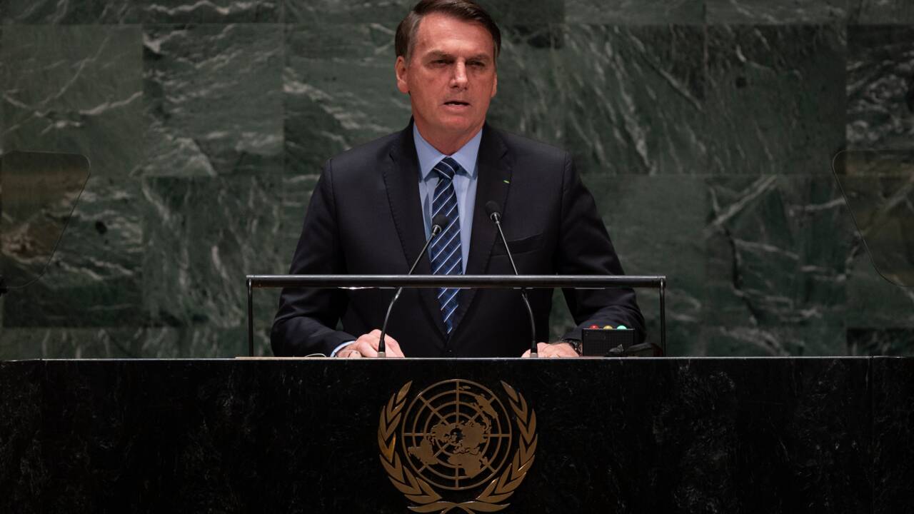 A l'ONU, Bolsonaro défend sa souveraineté sur l'Amazonie et attaque Macron