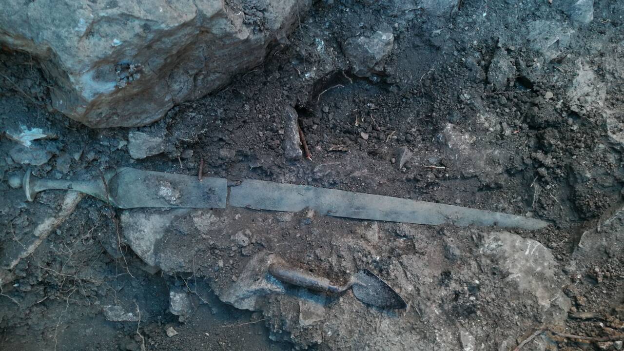 Une épée vieille de 3 200 ans découverte par hasard en Espagne