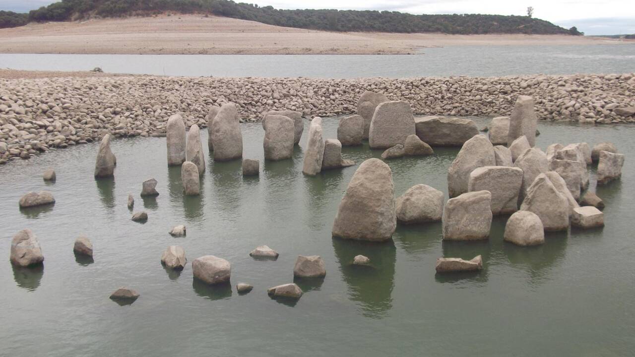 Le "Stonehenge espagnol" disparu depuis 50 ans refait surface à cause de la sécheresse