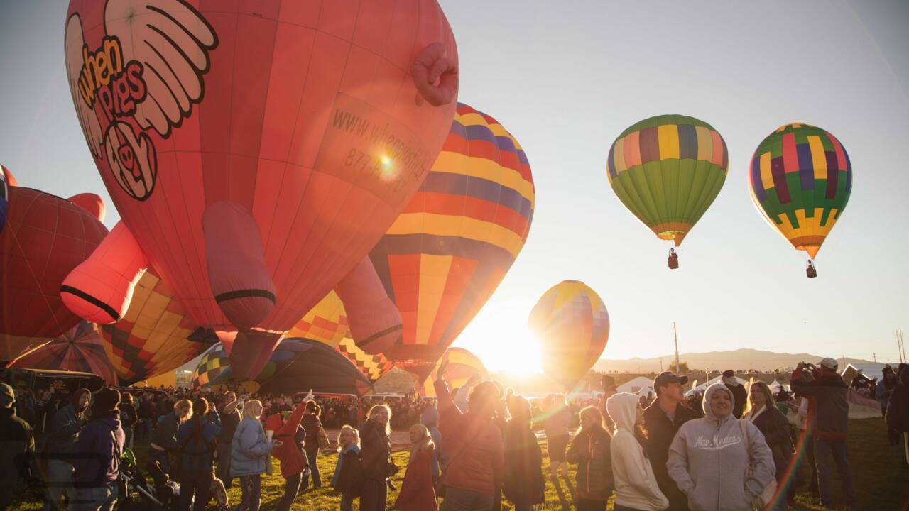 A Albuquerque, découvrez le plus grand rassemblement de montgolfières du monde