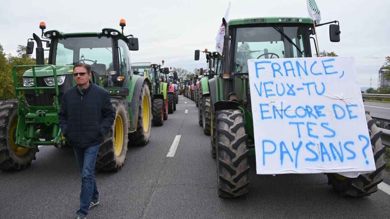 Les agriculteurs manifestent leur détresse sur les routes de France