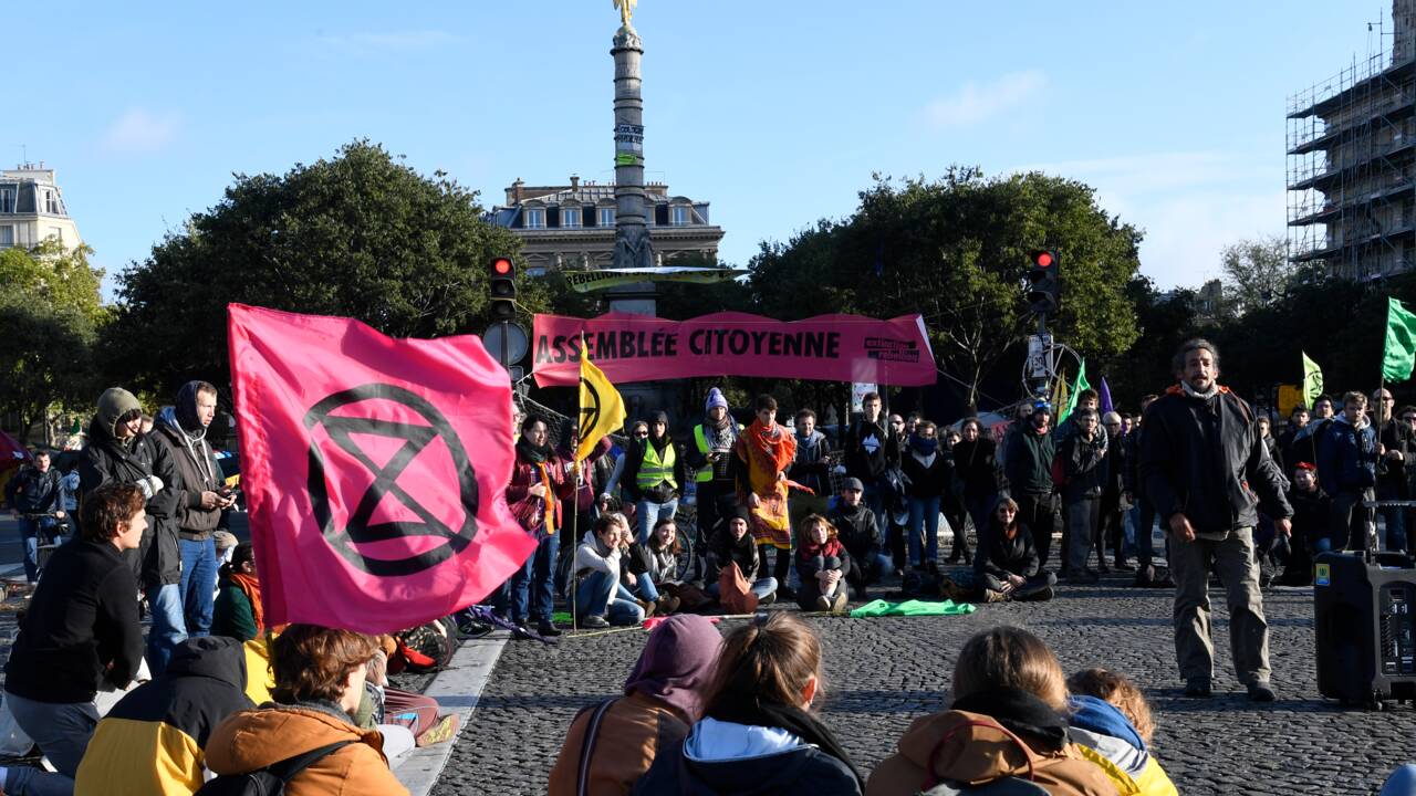 Climat: Extinction Rebellion va lever "la majorité" de son campement parisien