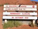 Uluru, le plus célèbre rocher d'Australie, désormais fermé aux grimpeurs