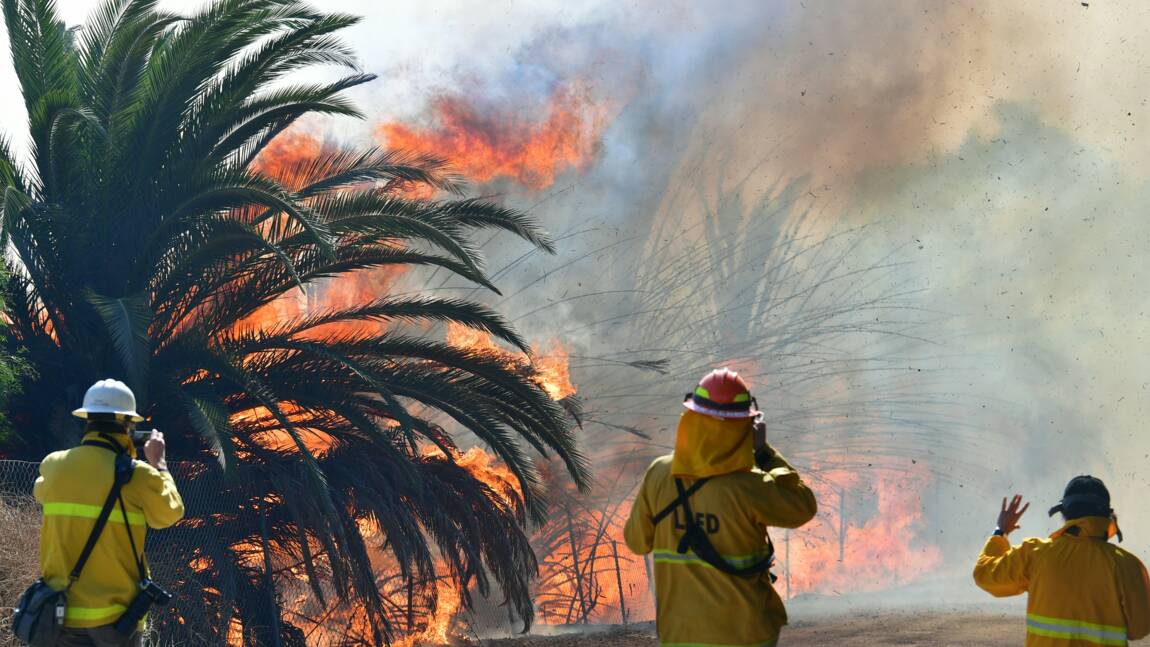 Californie: la bibliothèque Ronald-Reagan épargnée, mais les feux persistent