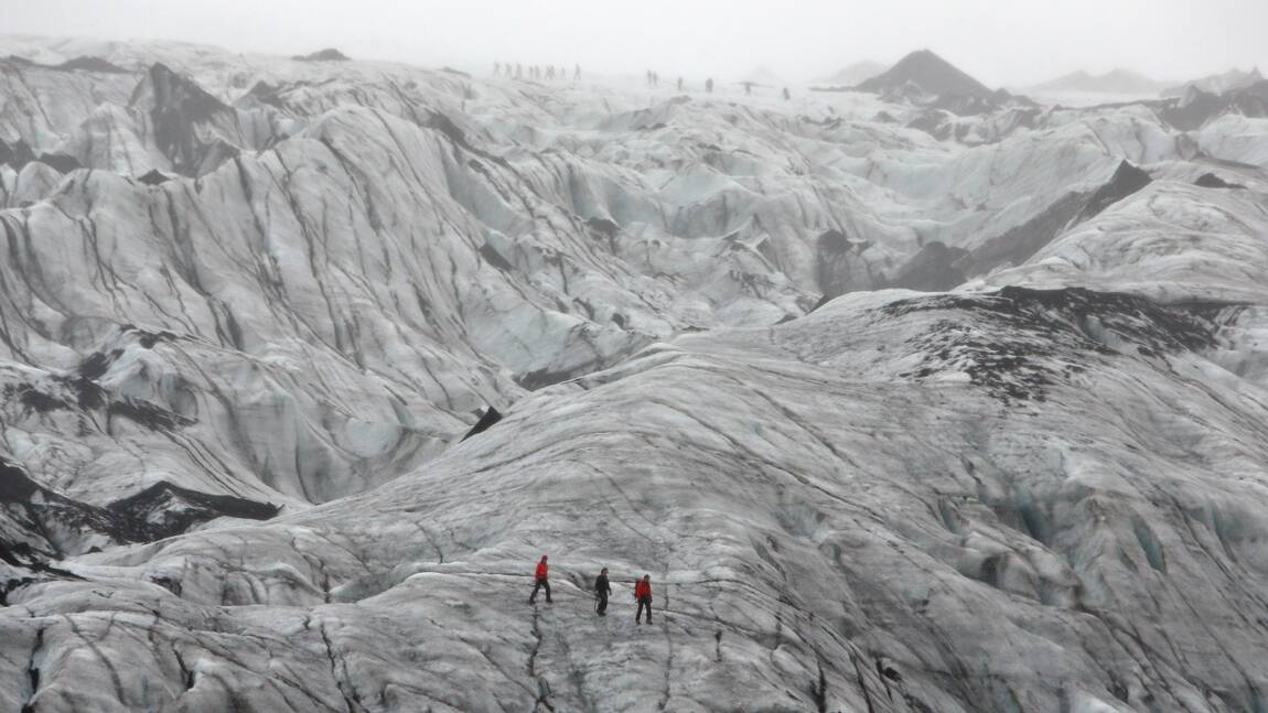 En Islande, des collégiens au chevet d'un glacier en péril
