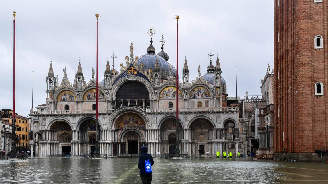 Italie: les intempéries persistent dans le nord, Venise à nouveau sous les eaux