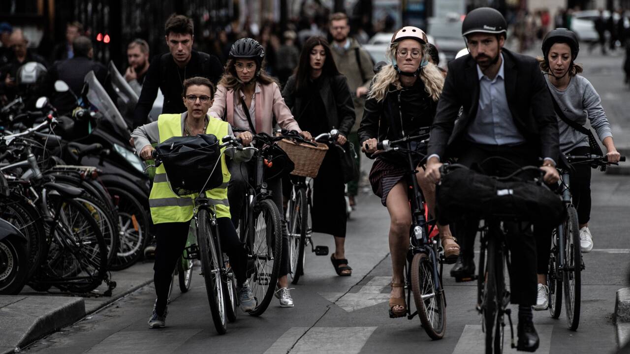 La grève des transports publics ouvre un boulevard au vélo