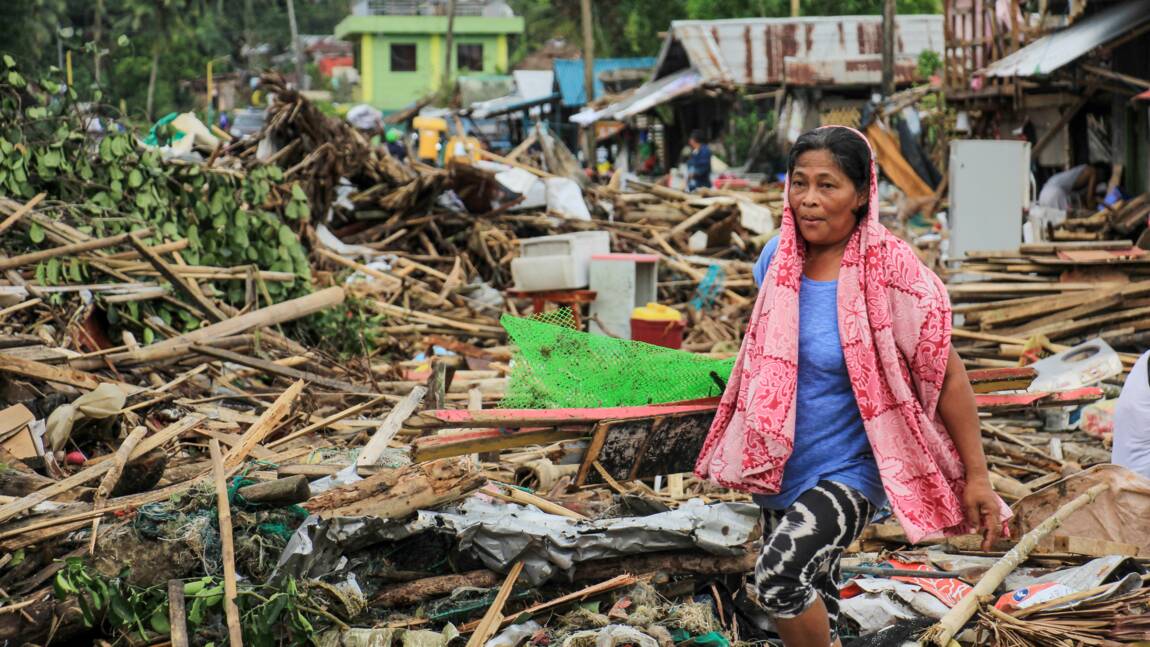 Philippines: 13 morts lors du passage du  typhon Kammuri