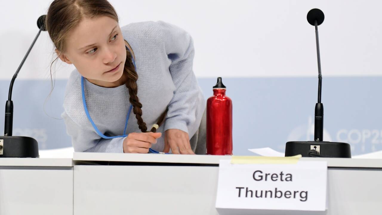 Climat: nouvel appel européen de Greta Thunberg avec des scientifiques et VIP