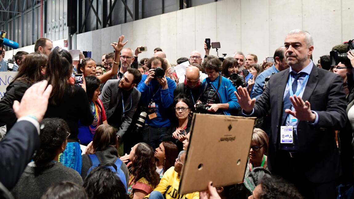 COP25: de jeunes militants expulsés après avoir réclamé plus d'actions pour le climat