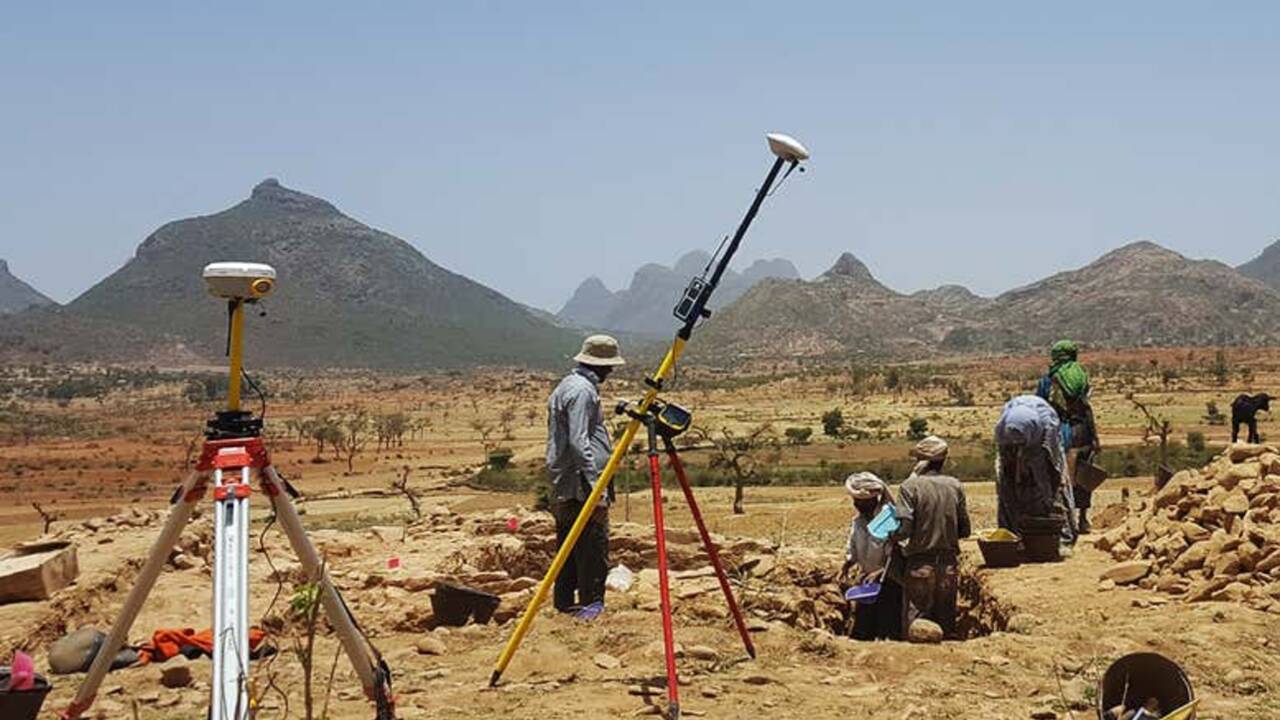 Les vestiges d'une cité antique oubliée depuis 1300 ans refont surface en Ethiopie