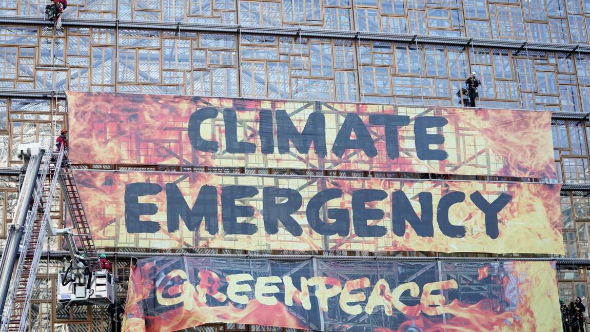 Greenpeace sonne l'alarme sur le climat avant le Sommet européen