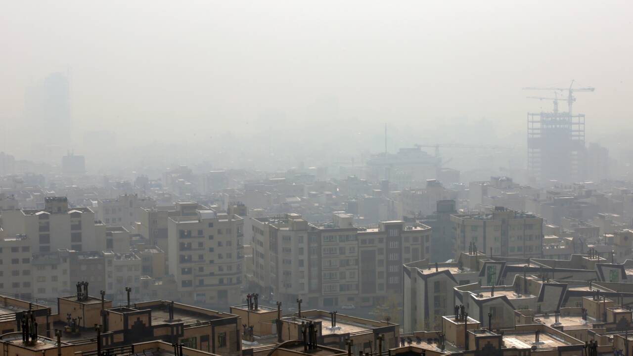 Pollution atmosphérique en Iran: écoles fermées dans plusieurs villes