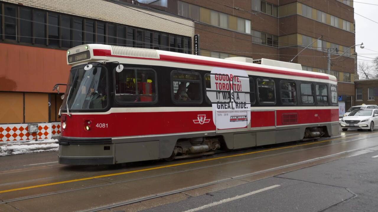 Au Canada, Toronto dit adieu à ses tramways historiques
