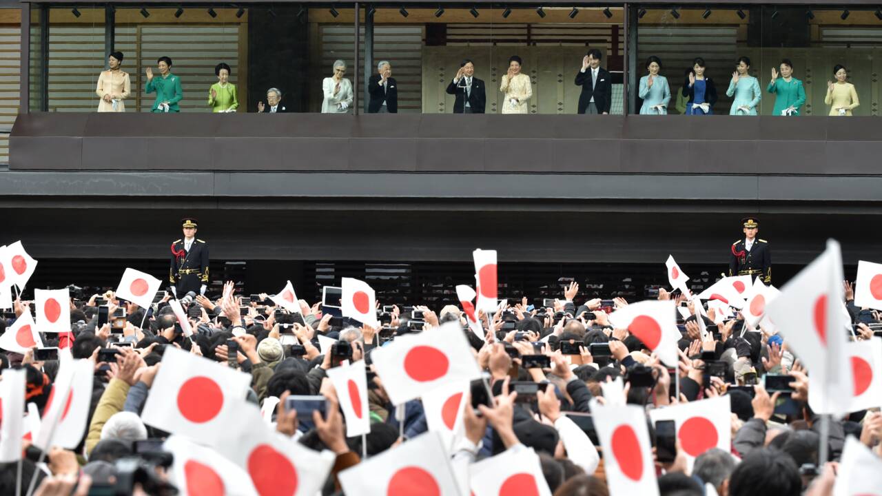 L'empereur du Japon espère une année 2020 sans désastre naturel