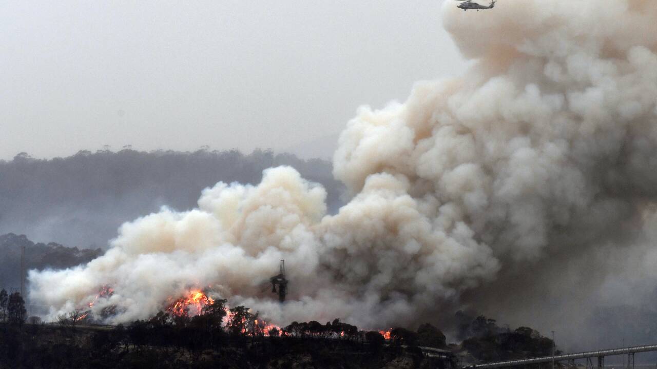 Incendies en Australie: des réservistes déployés après un weekend catastrophique