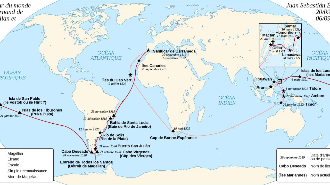 500 ans après Magellan, le navire Sagres va faire le tour du monde sur les traces de l'explorateur